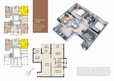 Project Image of 832.91 - 1186.51 Sq.ft 1 BHK Apartment for buy in Nanu Sapana Sarovar