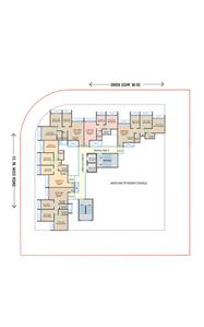 DDSR Anuparva Cooperative Housing Society Limited Anuparva Cooperative Housing Society Limited Cluster Plan from 3rd to 13th Floor 1