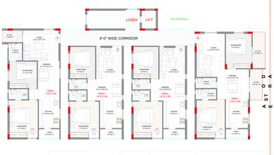 Project Image of 1010.0 - 1347.0 Sq.ft 2 BHK Apartment for buy in West Avigna Residency