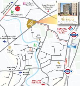 Project Image of 990 Sq.ft 2 BHK Apartment / Flat for sale in Badlapur West for Rs. 4850000