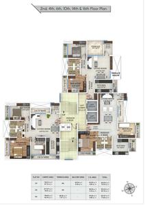 Project Image of 411.0 - 817.87 Sq.ft 1 BHK Apartment for buy in APR Emerald
