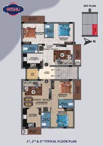 Project Image of 740.0 - 859.0 Sq.ft 2 BHK Apartment for buy in MP NTR Garden
