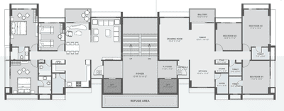 Project Image of 3650 Sq.ft 4 BHK Penthouse for sale in Memnagar for Rs. 31000000