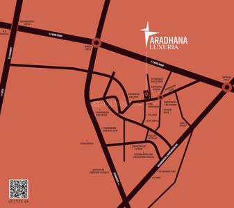 Project Image of 0.0 - 2025.0 Sq.ft 3 BHK Apartment for buy in Aradhana Luxuria