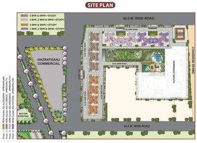 Project Image of 2289 Sq.ft 4 BHK Apartment / Flat for sale in Sultanpur Road for Rs. 13000000