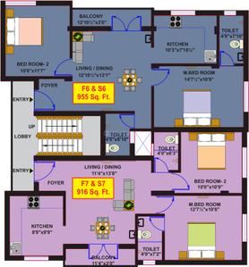 Project Image of 446.0 - 1088.0 Sq.ft 1 BHK Apartment for buy in Vikaan Sai Avighna
