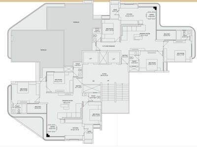 Project Image of 1114.39 - 1175.85 Sq.ft 3 BHK Apartment for buy in Shreeji Avaniprasth