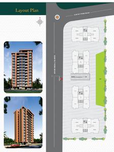 Project Image of 592.45 - 593.2 Sq.ft 2 BHK Apartment for buy in Meera Tapti Valley
