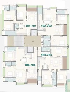 Project Image of 1683.0 - 2061.0 Sq.ft 3 BHK Apartment for buy in Swara Skyline