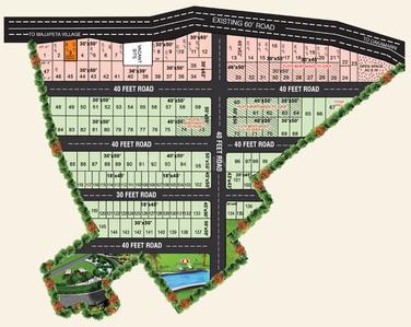Project Image of 809.98 - 2798.94 Sq.ft Residential Plot Plot for buy in Amitha Oka Gardens