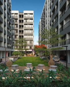 Project Image of 543.36 - 924.19 Sq.ft 2 BHK Apartment for buy in Shreenath The Parkside