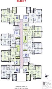 Project Image of 1170.0 - 1278.0 Sq.ft 2.5 BHK Apartment for buy in Vijay Shanthi Boulevard