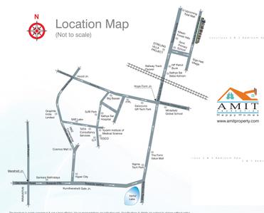 Project Image of 1125.0 - 1545.0 Sq.ft 2 BHK Apartment for buy in Amit Sri Sai Paradise