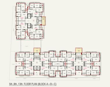 Project Image of 1760 Sq.ft 3 BHK Apartment / Flat for sale in South Bopal for Rs. 11700000