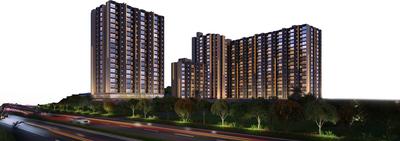 Project Image of 1008.0 - 1028.0 Sq.ft 2 BHK Apartment for buy in Casagrand Aria