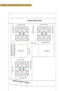 Project Image of 1102.12 - 1160.13 Sq.ft 3 BHK Apartment for buy in Shreenath Keshar Heritage