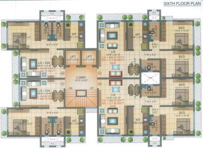 Project Image of 358.0 - 698.0 Sq.ft 1 BHK Apartment for buy in Shree Balaji Hariniwas