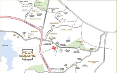 Project Image of 0.0 - 1199.96 Sq.ft 2 BHK Apartment for buy in Inspire Four Square Block A