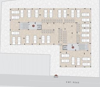 Project Image of 1422 Sq.ft 3 BHK Apartment / Flat for sale in Narolgam for Rs. 4100000