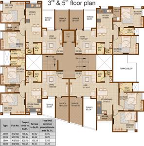 Project Image of 270.0 - 1078.0 Sq.ft 1 RK Apartment for buy in SG Rainbow