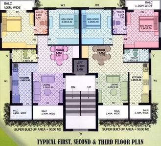 Project Image of 0.0 - 438.63 Sq.ft 2 BHK Apartment for buy in Rodrigues Shanti Alice
