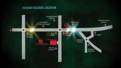 Project Image of 523.75 - 1065.0 Sq.ft 1 BHK Apartment for buy in Shri Ganesham Pride Homes