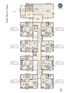 Project Image of 930.0 - 1920.0 Sq.ft 2 BHK Apartment for buy in Manju Mythri Opus Blues