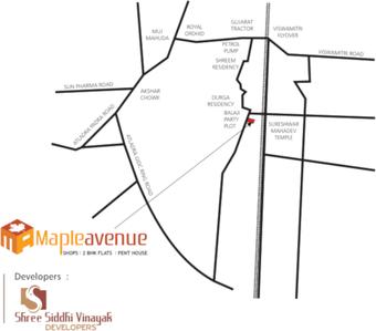 Shree Siddhi Maple Avenue Location Plan 1