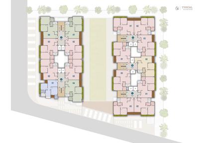Project Image of 536.58 - 694.92 Sq.ft 2 BHK Apartment for buy in Vraj Vatika II