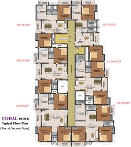 Project Image of 1077.0 - 1350.0 Sq.ft 2 BHK Apartment for buy in Propshell Aqua Sphere