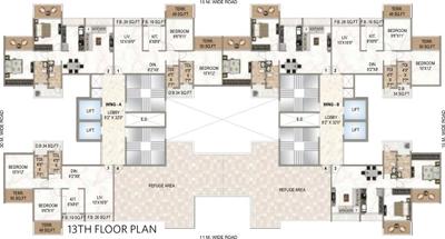Project Image of 1230 Sq.ft 2 BHK Apartment / Flat for sale in Kalamboli for Rs. 10700000