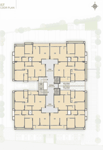 Project Image of 521.83 - 560.15 Sq.ft 2 BHK Apartment for buy in K3 Orium