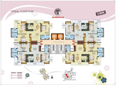 Project Image of 1165.0 - 1780.0 Sq.ft 2 BHK Apartment for buy in SDC Green Park