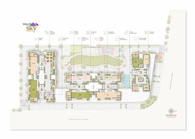 Project Image of 0.0 - 1755.0 Sq.ft 3 BHK Apartment for buy in Shilaj Sky