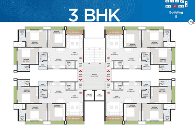 Project Image of 648.42 - 895.77 Sq.ft 2 BHK Apartment for buy in Ang Kiran Concord Towers