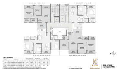 Project Image of 754.55 - 1030.97 Sq.ft 2 BHK Apartment for buy in Unique K City Phase 3