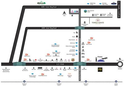 Project Image of 566.0 - 641.0 Sq.ft 2 BHK Apartment for buy in Amarprakash Temple Waves