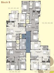 Project Image of 981.0 - 1361.0 Sq.ft 2 BHK Apartment for buy in Shree Annpurna Aadinath