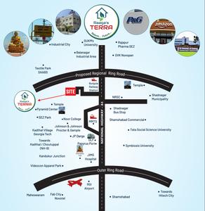 Ever Raagas Terra Location Plan 1