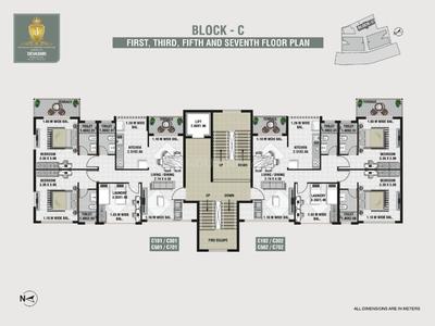 Project Image of 1003.73 - 1872.17 Sq.ft 2 BHK Apartment for buy in The Janata CHSL
