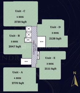 Project Image of 1140.97 - 1641.07 Sq.ft 3 BHK Apartment for buy in Rroyal Posch