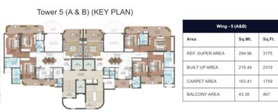 Project Image of 1093.72 - 1765.93 Sq.ft 3 BHK Apartment for buy in Mahagun My Laagoon Phase 1