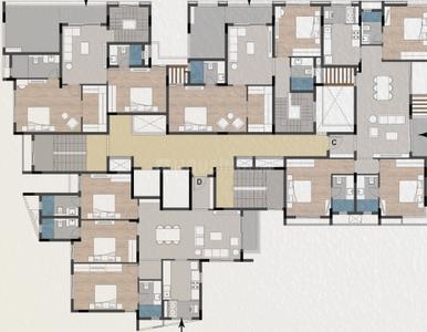 Project Image of 1366.0 - 2813.0 Sq.ft 2.5 BHK Apartment for buy in Tulive Manasva