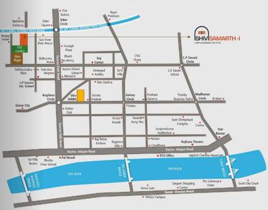 Project Image of 1802 Sq.ft 3 BHK Apartment / Flat for sale in Adajan Gam for Rs. 5400000