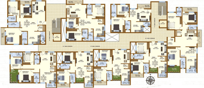 Project Image of 796.53 - 1377.78 Sq.ft 2 BHK Apartment for buy in Shriya Lumbini