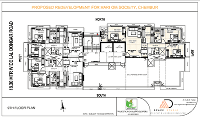 Project Image of 447.0 - 947.0 Sq.ft 2 BHK Apartment for buy in Majestic Hari Om