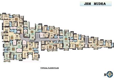Project Image of 979.0 - 1710.0 Sq.ft 2 BHK Apartment for buy in JBM Mudra