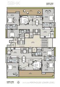 Project Image of 1911.0 - 6203.0 Sq.ft 3 BHK Apartment for buy in Avadh Ercole