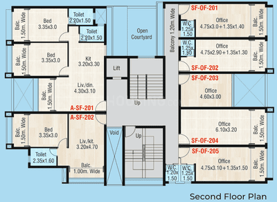 Project Image of 613.87 - 1106.64 Sq.ft 1 BHK Apartment for buy in Kharangate Silicon Valley