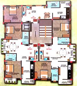 Project Image of 575.0 - 862.0 Sq.ft 1 BHK Apartment for buy in Vasiyam Flair